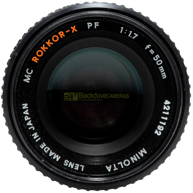 Minolta MC 50mm. f1,7