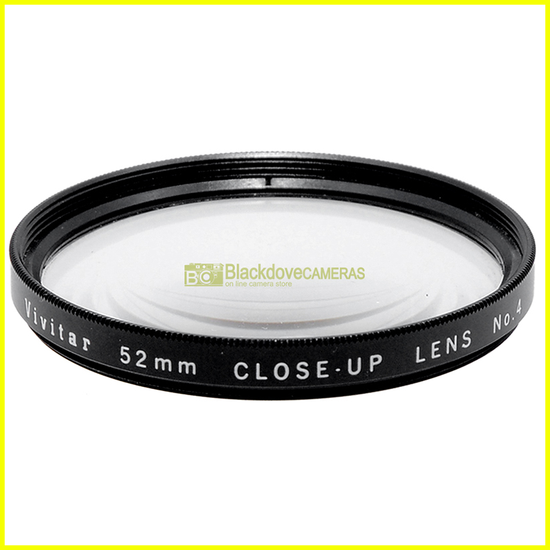 52mm aggiuntivo macro Close up +4 Hama Nah per obiettivi a vite M52 Closeup lens