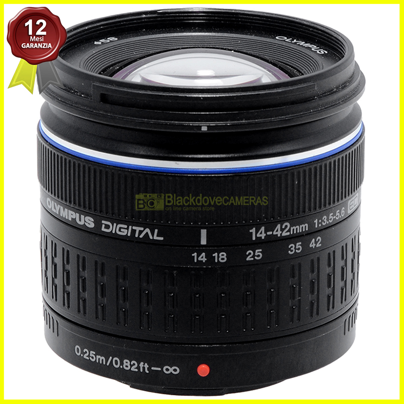 Olympus Zuiko 14/42mm f3,5-5,6 ED digital. Obiettivo zoom per fotocamere 4/3