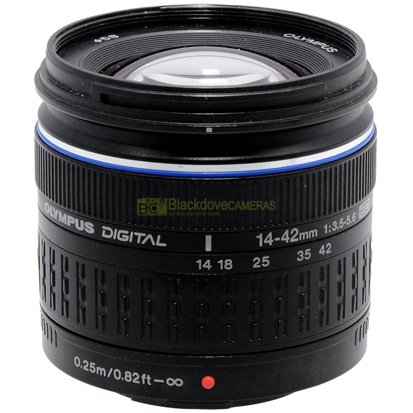 Olympus Zuiko 14/42mm f3,5-5,6 ED digital. Obiettivo zoom per fotocamere 4/3
