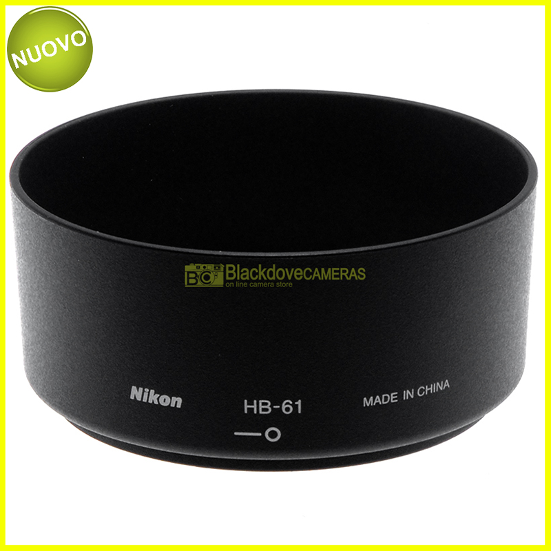 Nikon paraluce HB-62 per obiettivo AF-S Micro Nikkor 40mm. f2,8 G DX. Parasole.