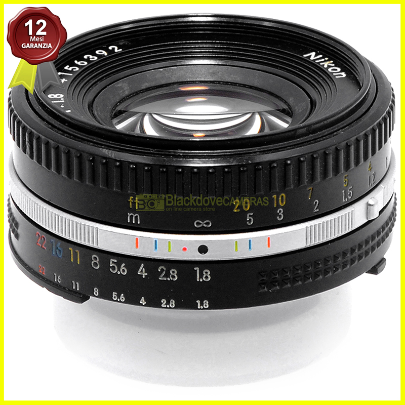 Obiettivo Nikon AI-S 50mm f1,8 E per fotocamere reflex analogiche e digitali AIS