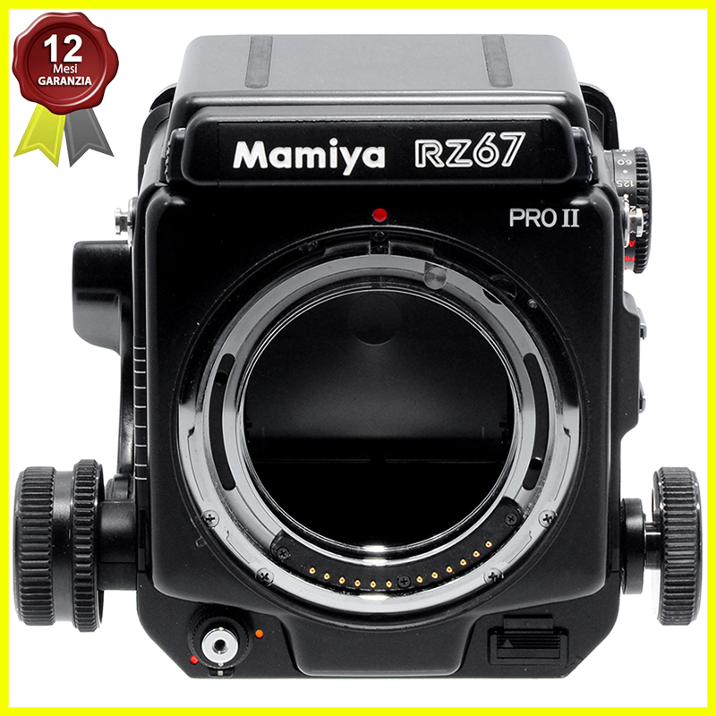 Mamiya RZ67 Pro II body. Fotocamera medio formato 6x7 con pozzetto. RZ-67 PRO 2