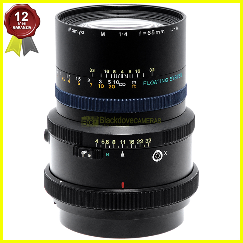 Mamiya-Sekor M 65mm. f4 L-A RZ67 obiettivo per fotocamere medio formato RZ-67