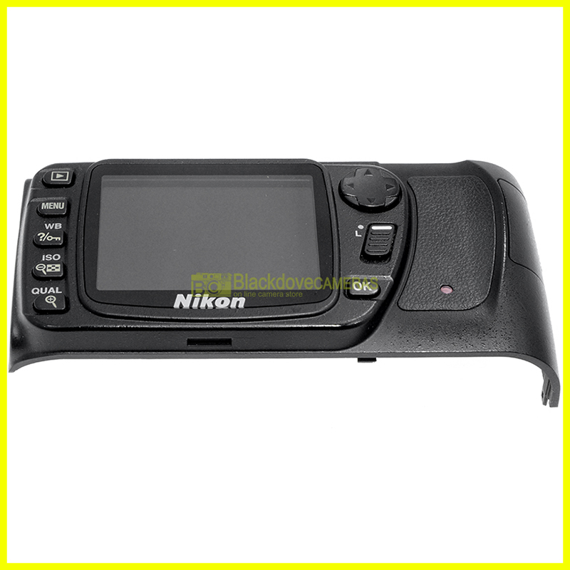 Copertura posteriore con display LCD per Nikon D80. Ricambio. Spare back.