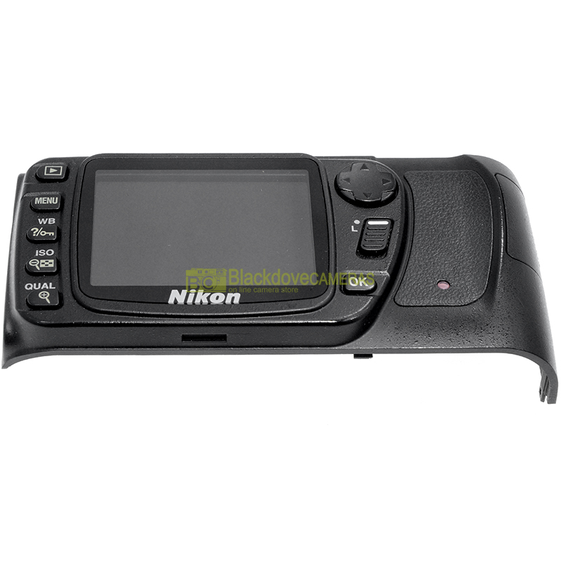 Copertura posteriore con display LCD per Nikon D80. Ricambio. Spare back.