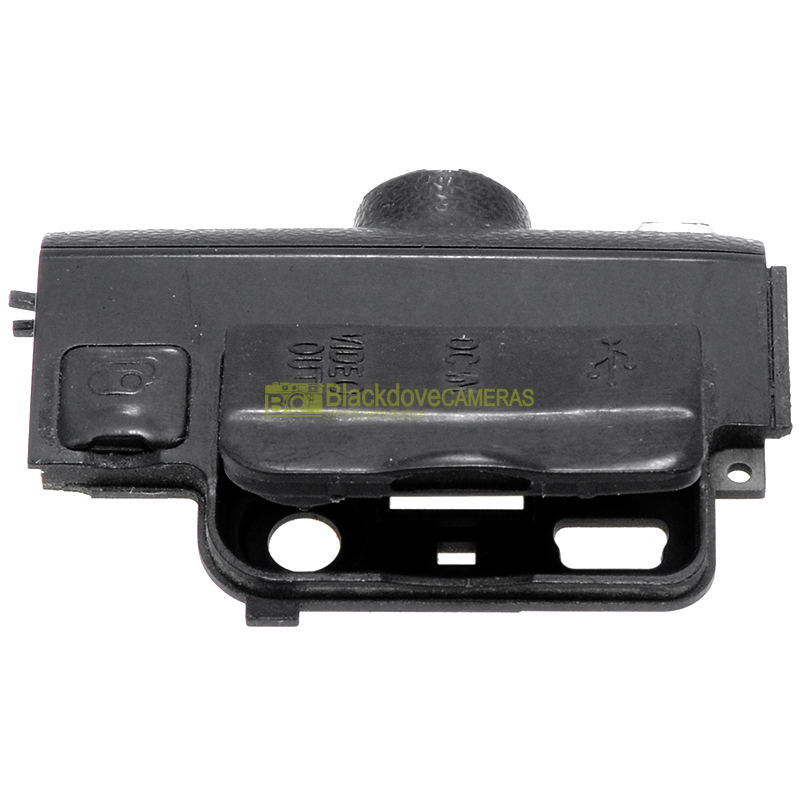 Cover frontale con tappo prese per Nikon D80. Ricambio originale. Spare part.