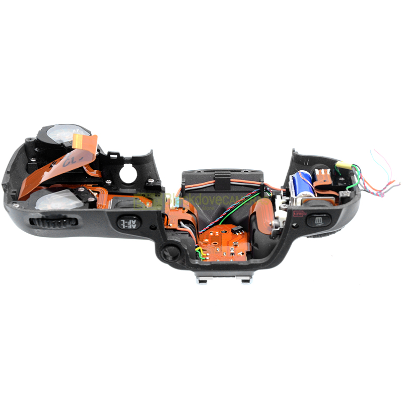 Copertura superiore con display LCD e ghiere per Nikon D80. Ricambio. Spare part