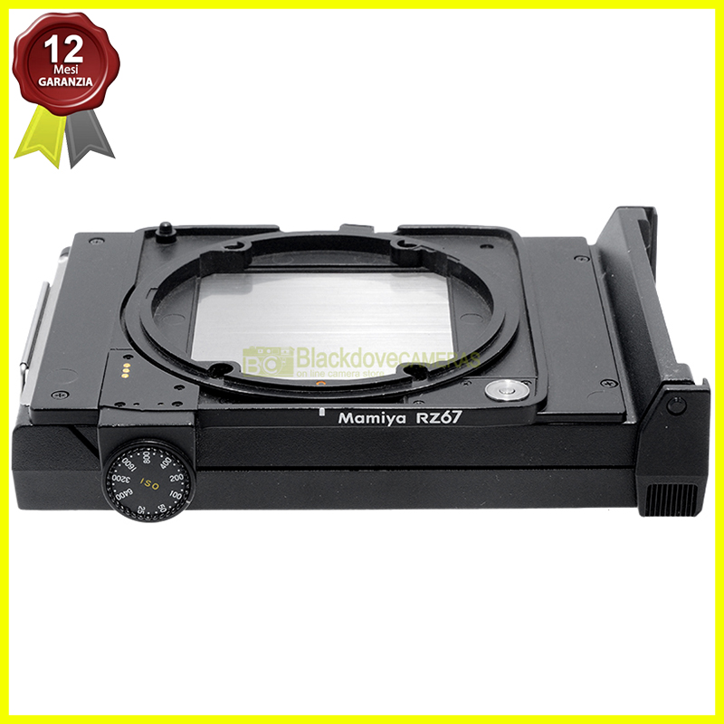 Mamiya dorso Polaroid Land pack film back originale per RZ-67. Polaroid back. 