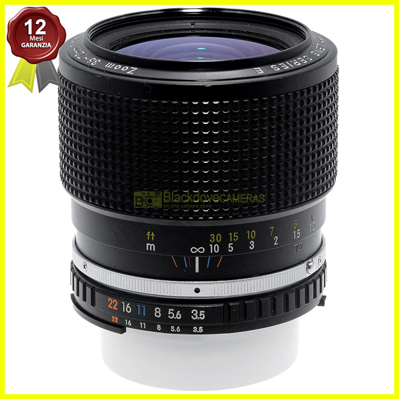 Nikon AI 36/72mm f3,5 E. Obiettivo zoom per fotocamere a pellicola e digitali