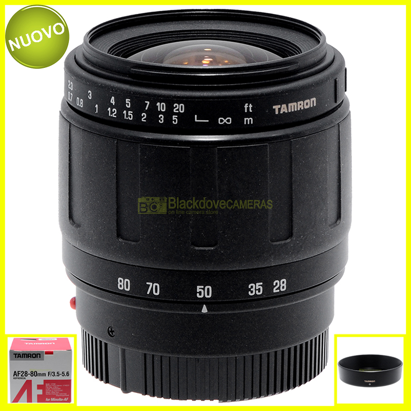 Tamron AF 28/80mm f3,5-5,6 Aspherical per fotocamere Sony A-mount e Minolta AF