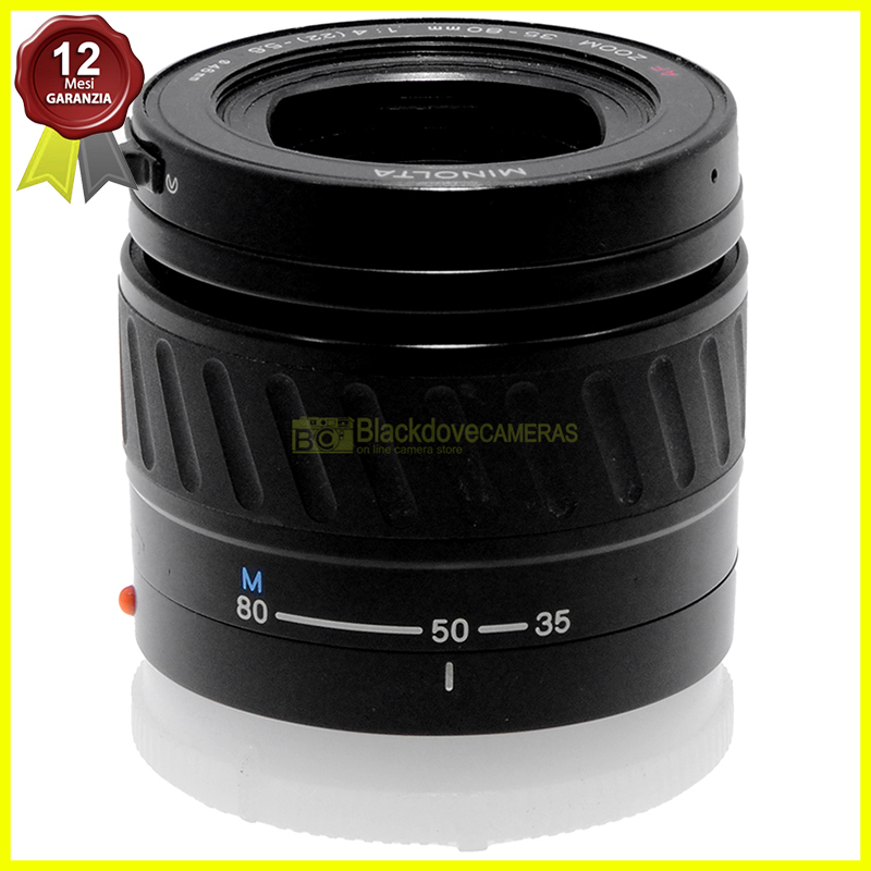 “Minolta AF zoom 35/80mm f4-5,6 macro A-Mount Sony Alpha e Konica Minolta ”