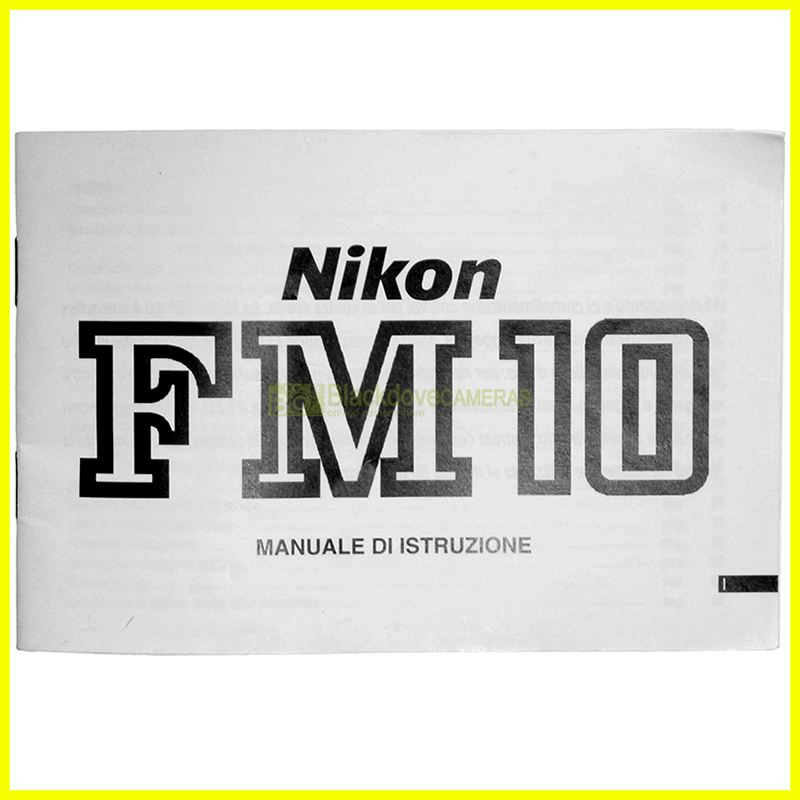 “Manuale fotocamera Nikon”