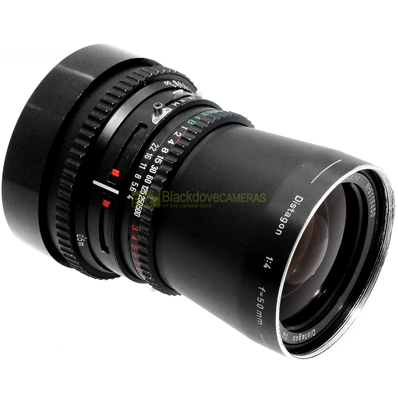 Obiettivo Carl Zeiss Distagon 50mm f4 per fotocamere Hasselblad 500 C - 500 C/M