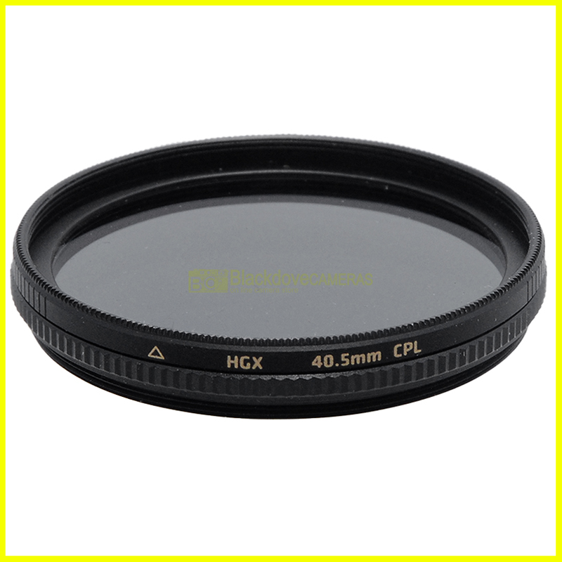 40,5mm. Filtro polarizzatore