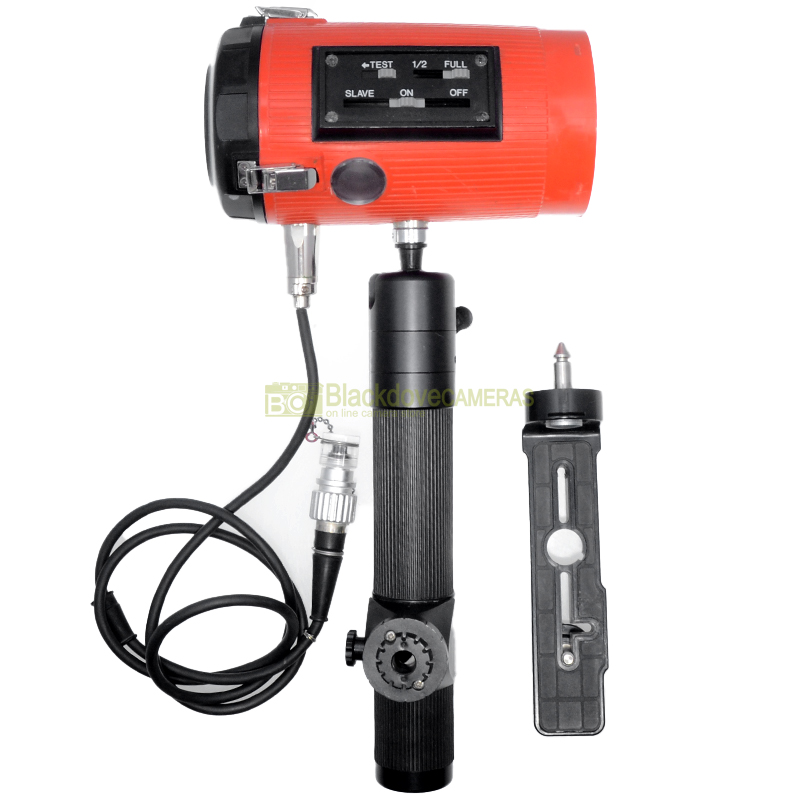 Flash a torcia subacqueo Sunpak Marine. Splendide condizioni. Underwater.