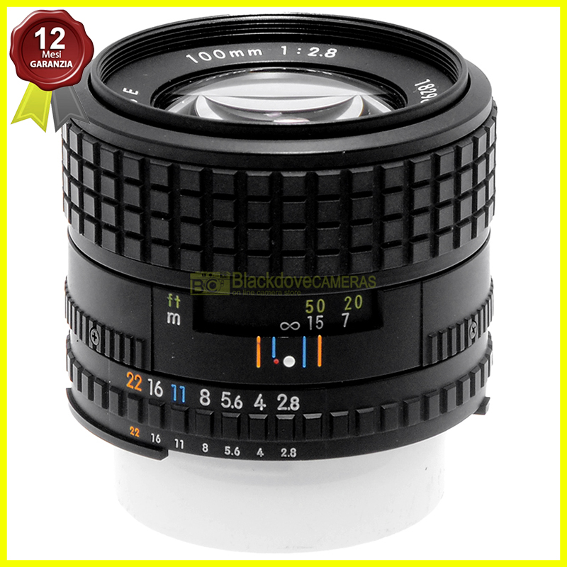 Obiettivo Nikon AI S 100mm f2,8 E per fotocamere reflex analogiche/digitali AIS 7 Nikon AI-S 100mm. f2,8 E