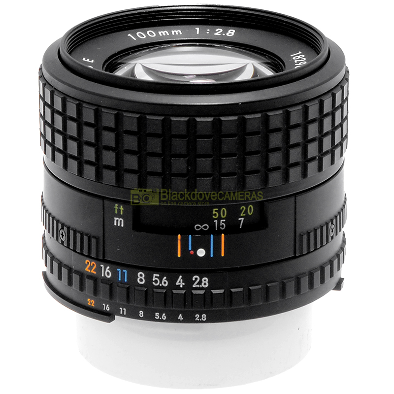 Obiettivo Nikon AI S 100mm f2,8 E per fotocamere reflex analogiche/digitali AIS 8 Nikon AI-S 100mm. f2,8 E