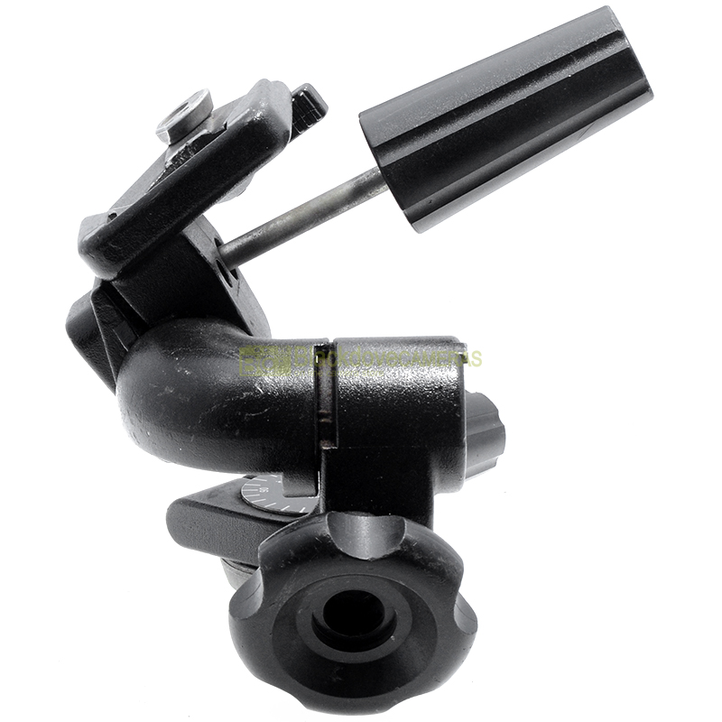 Testa cavalletto/treppiedi a tre movimenti professionale Manfrotto. Tripod head.