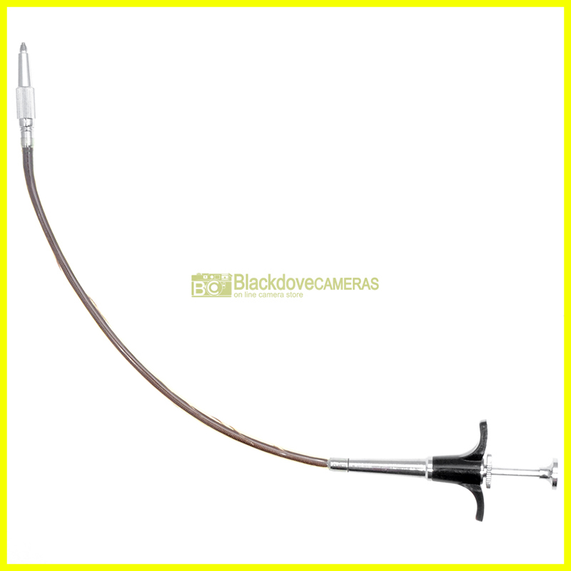 Scatto flessibile 50cm. per fotocamere con innesto a vite universale. Remote.