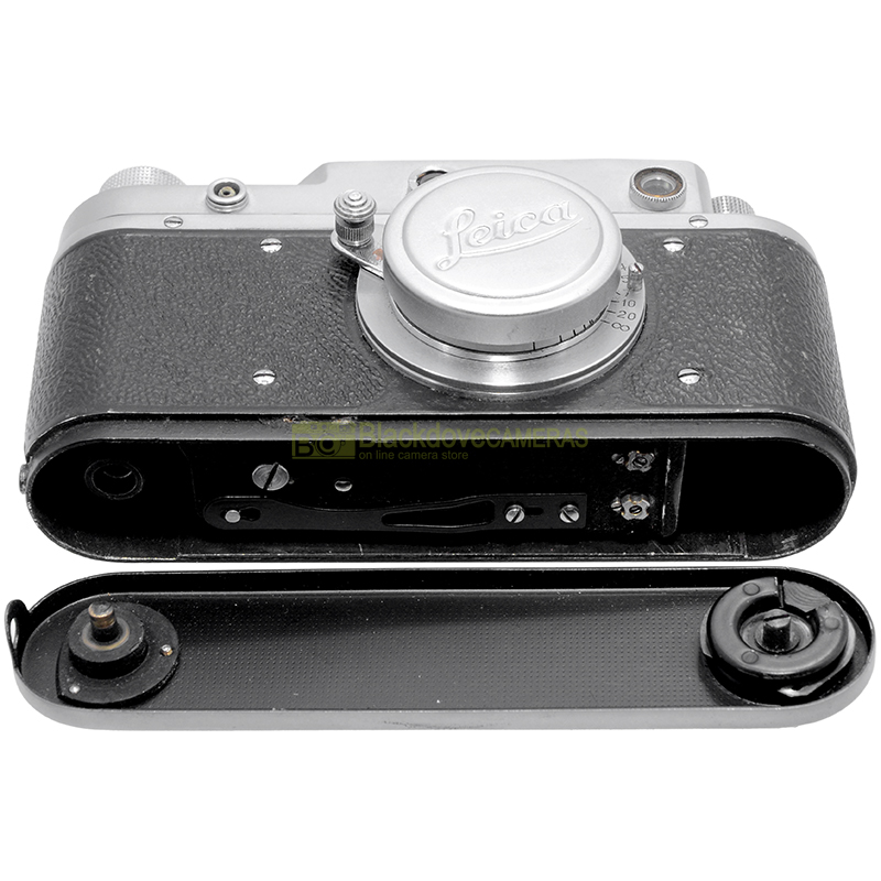 Fed 2 Fotocamera a telemetro M39 con Elmar 5cm. f3,5. Replica Leica Luftwaffe.