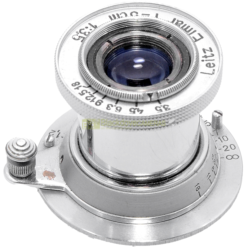 Fed 2 Fotocamera a telemetro M39 con Elmar 5cm. f3,5. Replica Leica Luftwaffe.