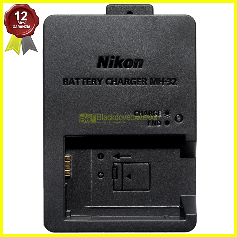 Caricabatterie Nikon MH-32 originale per batterie EN-EL25. Usato.