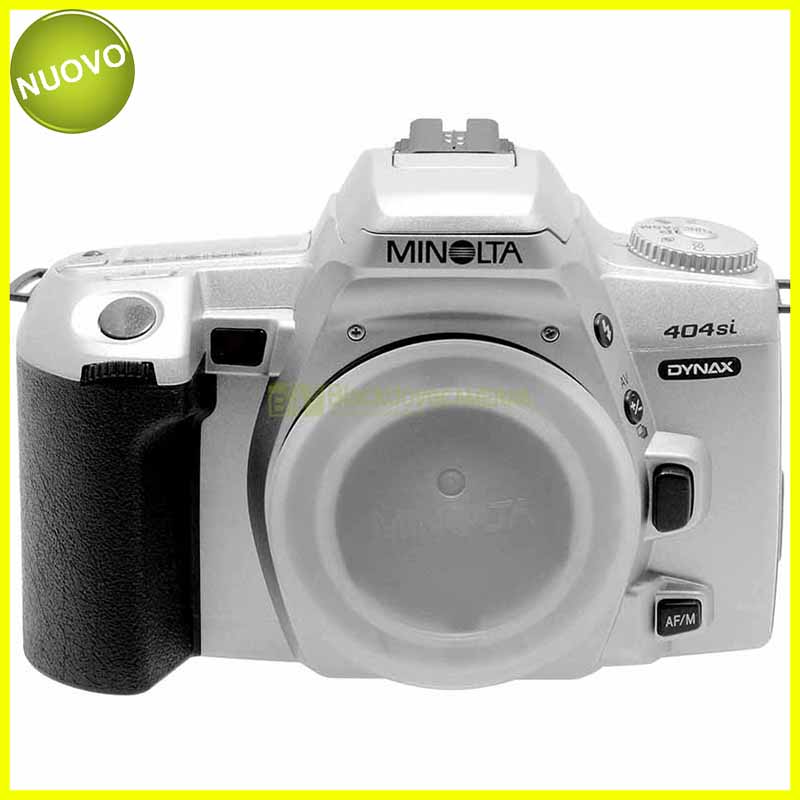 Minolta Dynax 404si Silver AF Reflex 35mm NUOVA - foto reale