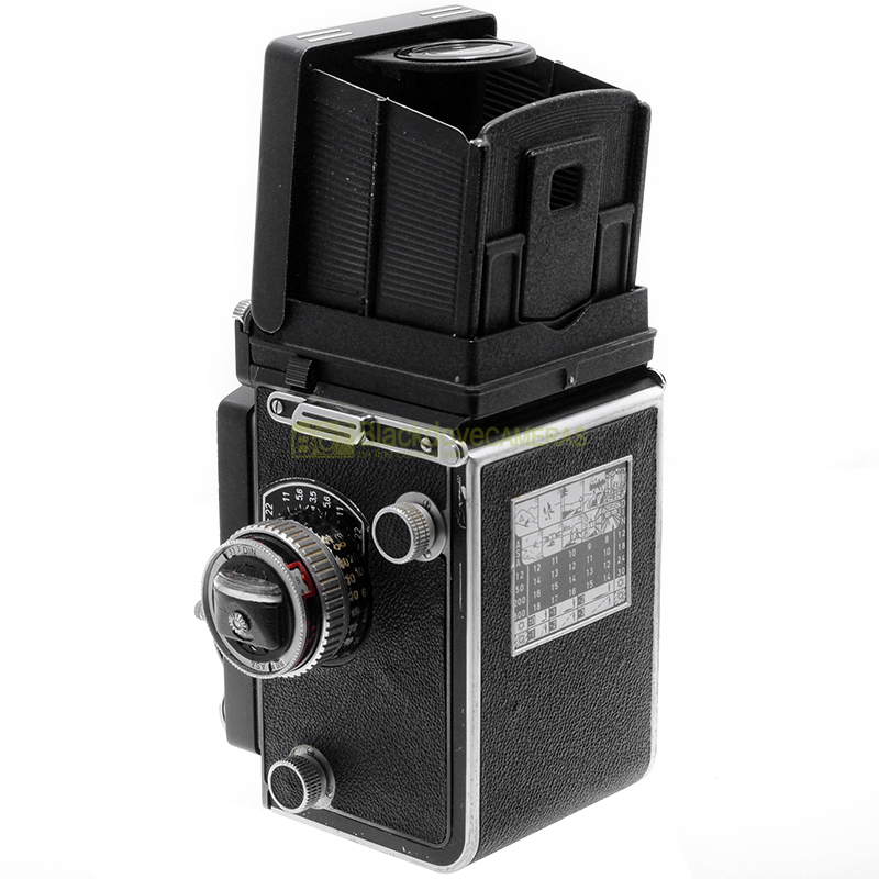 Rollei Rolleiflex 3,5 T fotocamera biottica con Zeiss Tessar 75mm