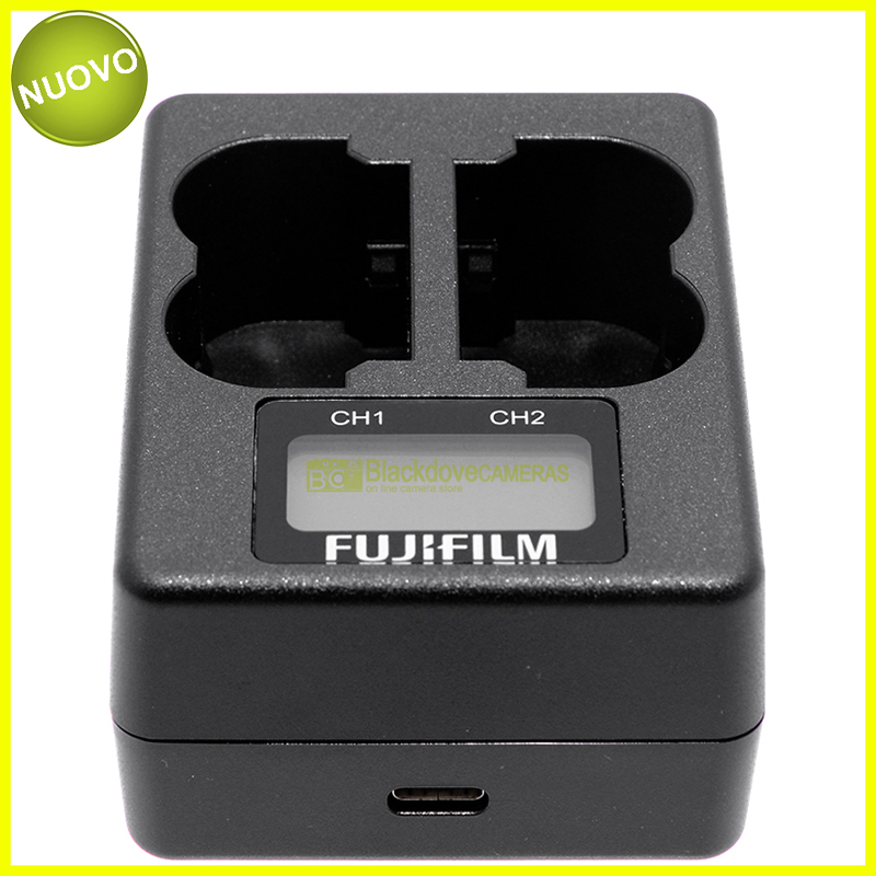 Fujifilm caricabatterie BC-W235 (Per batterie NP-W235) Nuovo Fuji BCW235 charger