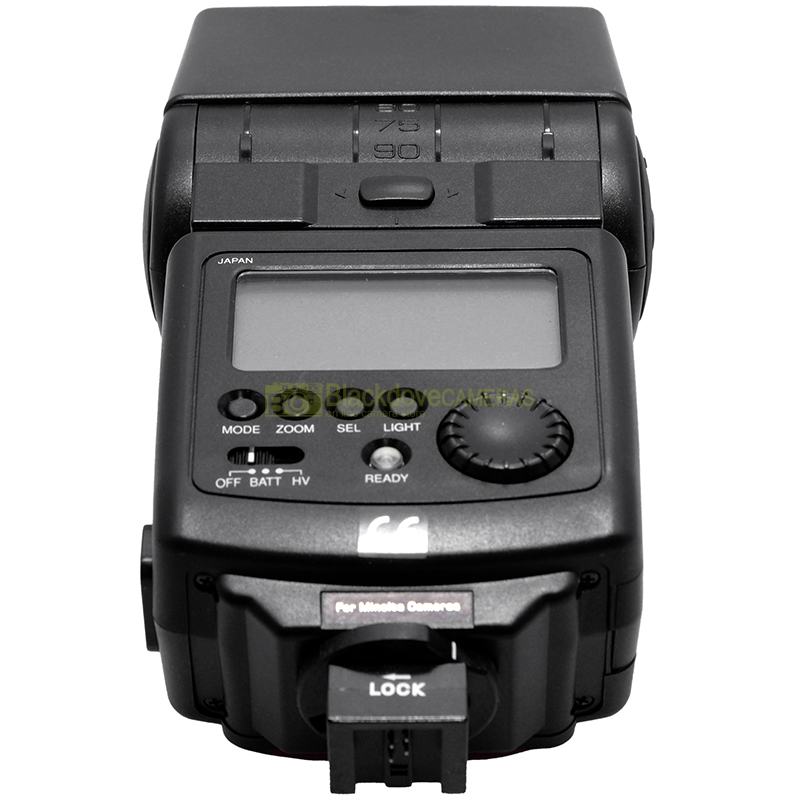 Lampeggiatore flash Sunpak Power Zoom 5000A Per Minolta Dynax e Maxxum