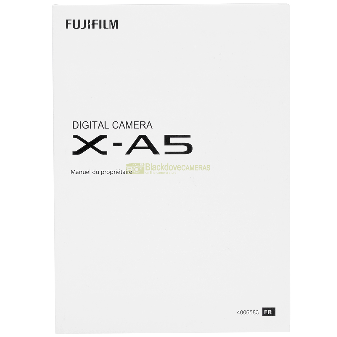 “Manuale fotocamera Fujifilm”