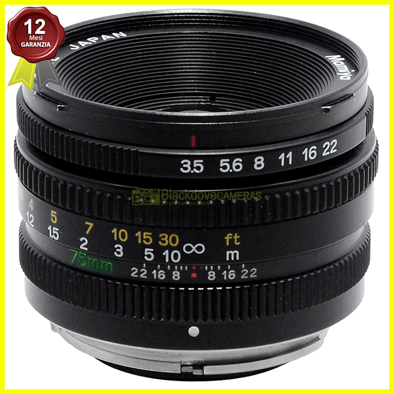 Mamiya L 75mm f3,5 G obiettivo per fotocamere medio formato a telemetro Mamiya 6