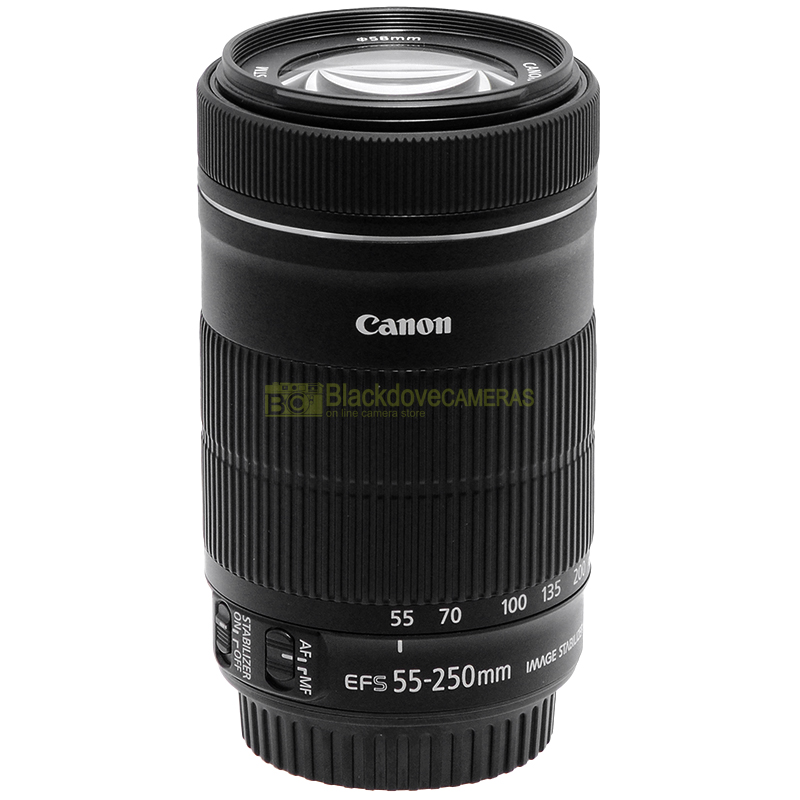 Canon EF-S 55/250mm f4-5,6 IS STM. Obiettivo Stabilizzato AF per reflex digitali