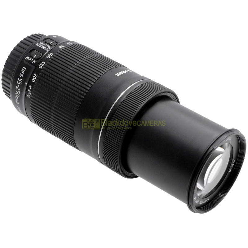 Canon EF-S 55/250mm f4-5,6 IS STM. Obiettivo Stabilizzato AF per reflex digitali