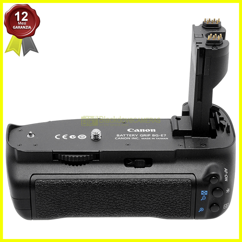 Canon BG-E7 grip. Impugnatura verticale per EOS 7D. Usa batterie BP-E6 a AA