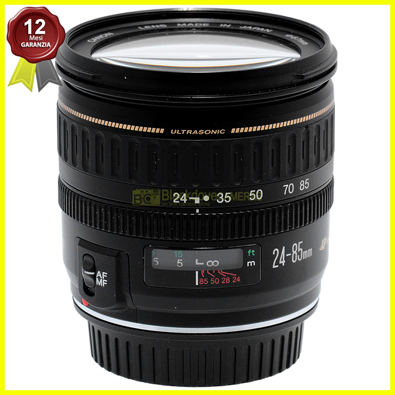 Canon EF 24/85mm f3,5-4,5 USM Black. Obiettivo Full Frame per fotocamere EOS.