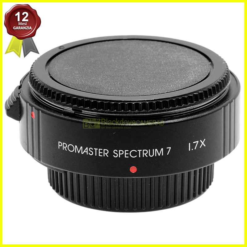  Promaster AF TeleConverter 1,7x per obiettivi Nikon. Moltiplicatore focale.