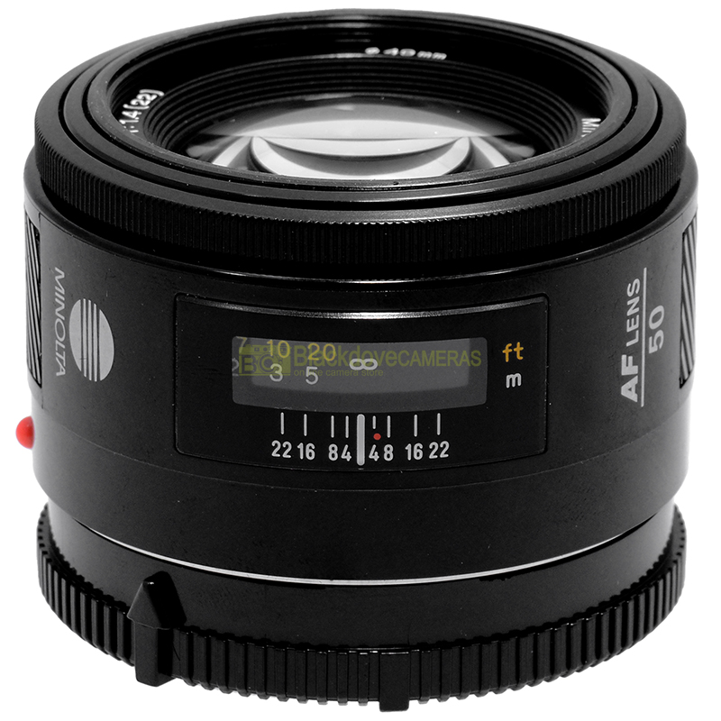 Obiettivo Minolta AF 50mm. f1,4