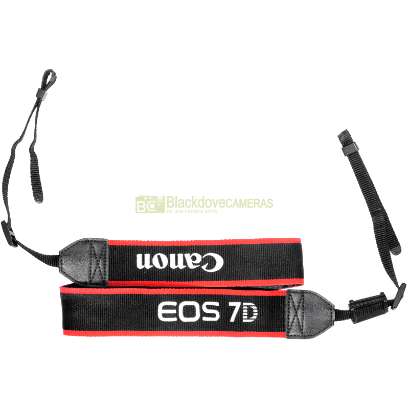 Tracolla Canon originale per fotocamere reflex EOS 7D. Genuine strap.