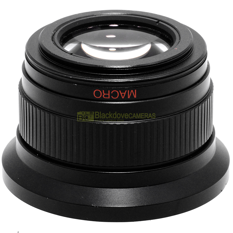 Aggiuntivo grandangolare 0,42x Super wide Angle lens Macro Bower 46mm M46