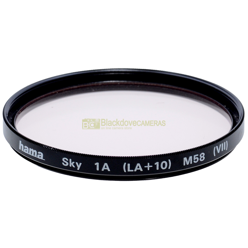 58mm Filtro Skylight 1A (LA+10) Hama a vite M58. Photo lens Sky Light filter