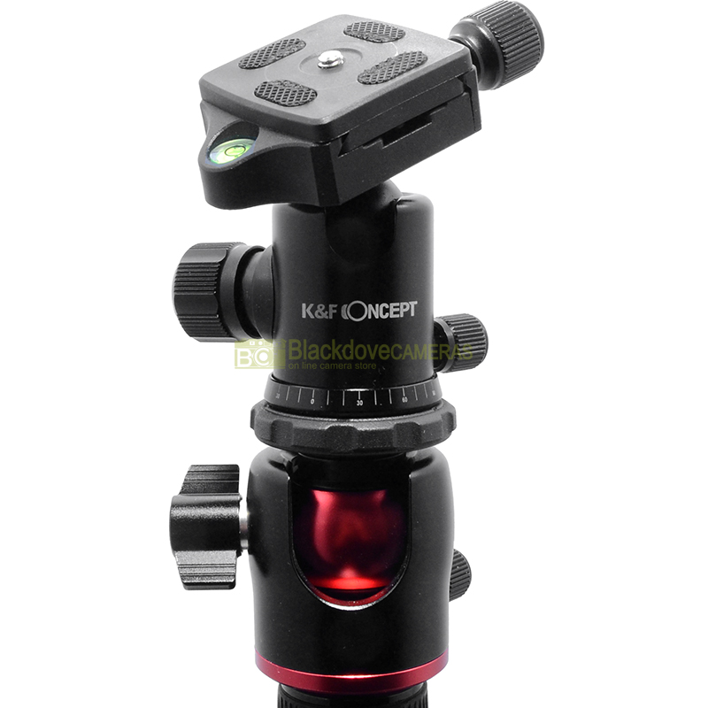 K&F Concept TM2515T Treppiede per fotocamera Kit Monopiede. Tripod Cavalletto