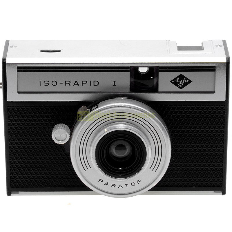 Agfa ISO-Rapid I - Parator. Fotocamera d'epoca compatta a pellicola. 
