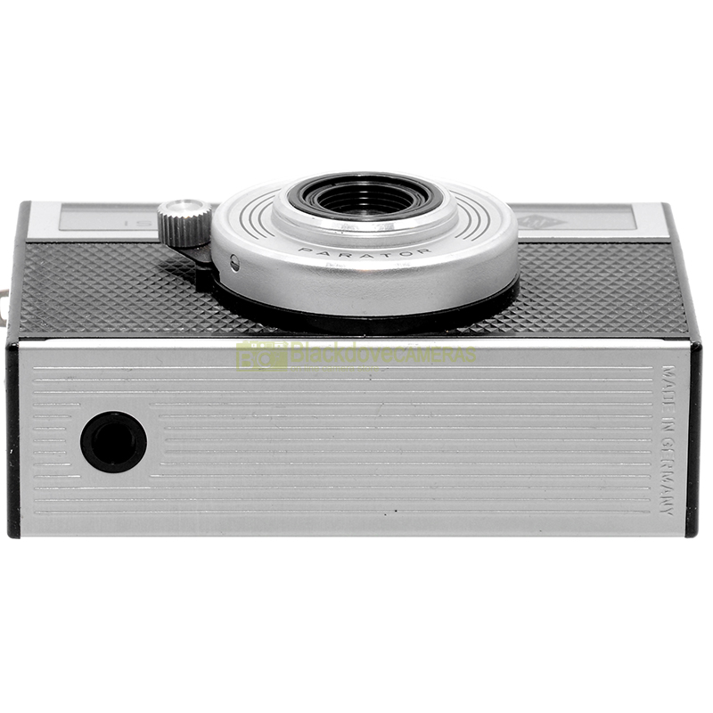 Agfa ISO-Rapid I - Parator. Fotocamera d'epoca compatta a pellicola.