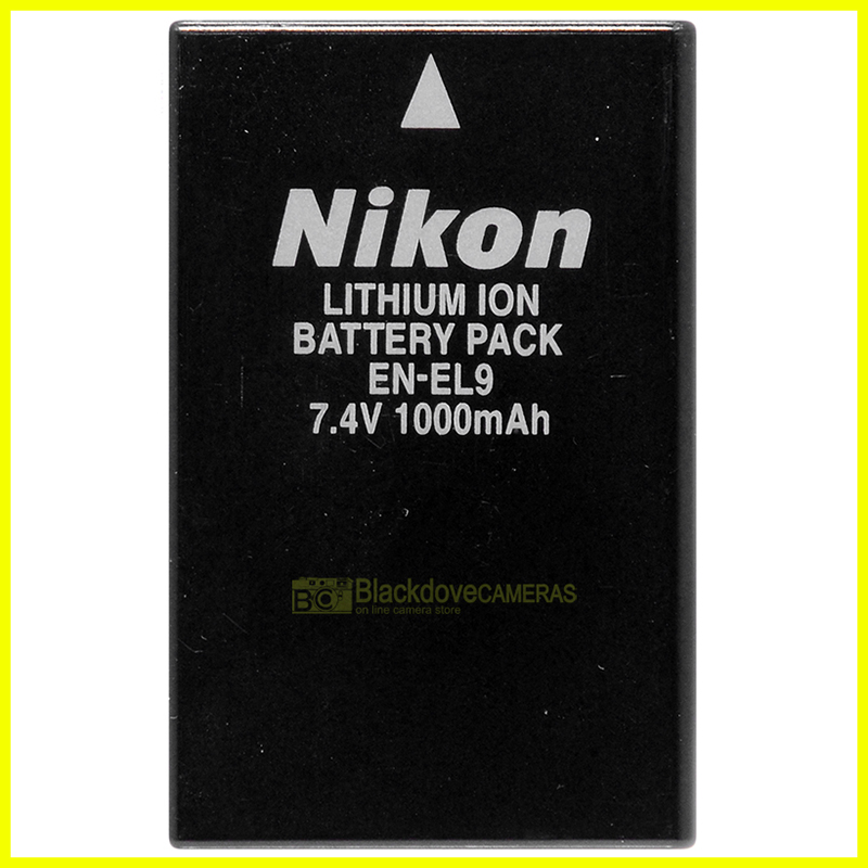 Nikon EN-EL9 Batteria originale 1000 mAh per D40/D40x/D60/D3000/D5000