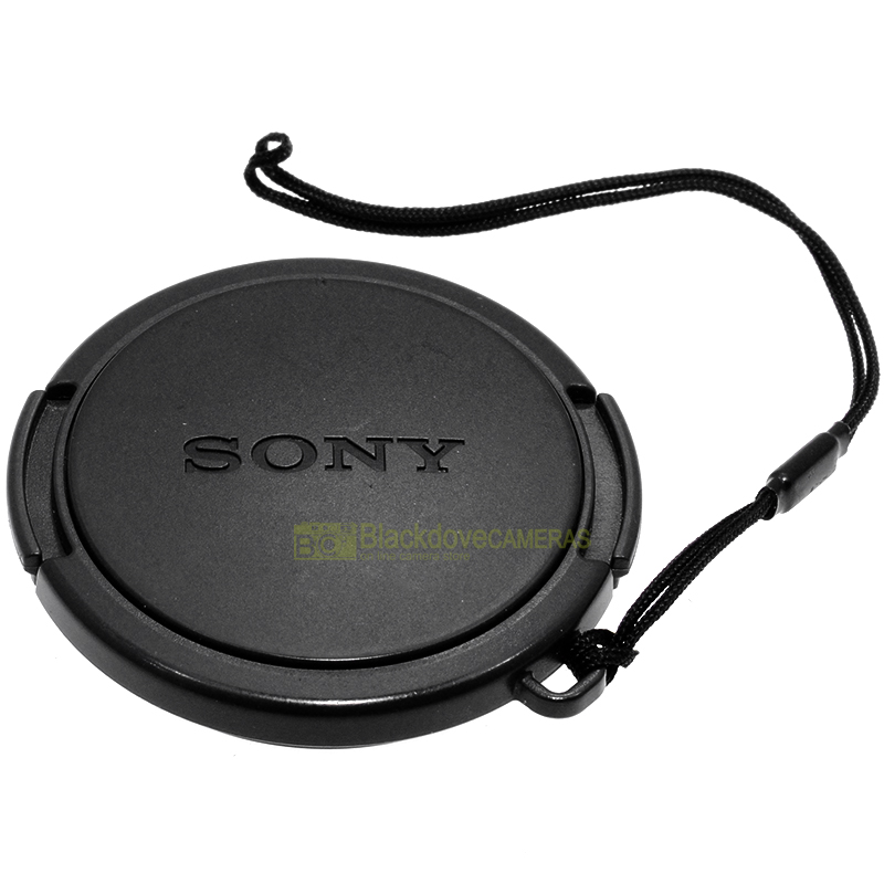 Tappo originale fotocamera Sony Cybershot DSC-S85 con laccetto. Lens cap.