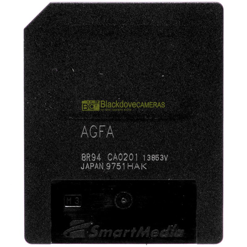 Smart Media Card Agfa 8Mb 8R94. Scheda memoria SmartMedia 8 Mb.