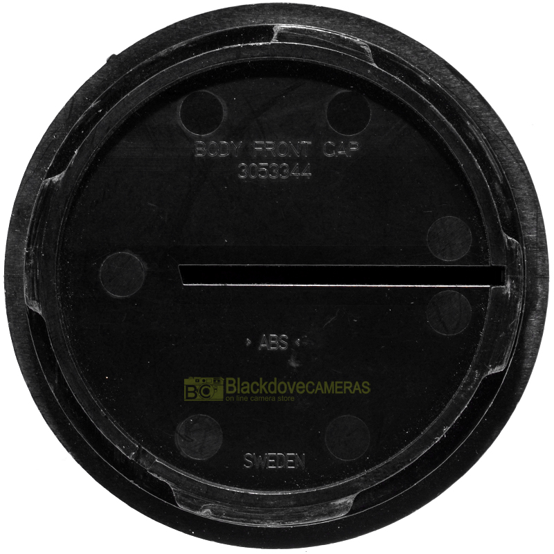 Hasselblad tappo frontale corpo fotocamera H. Body front cap. Tappo.