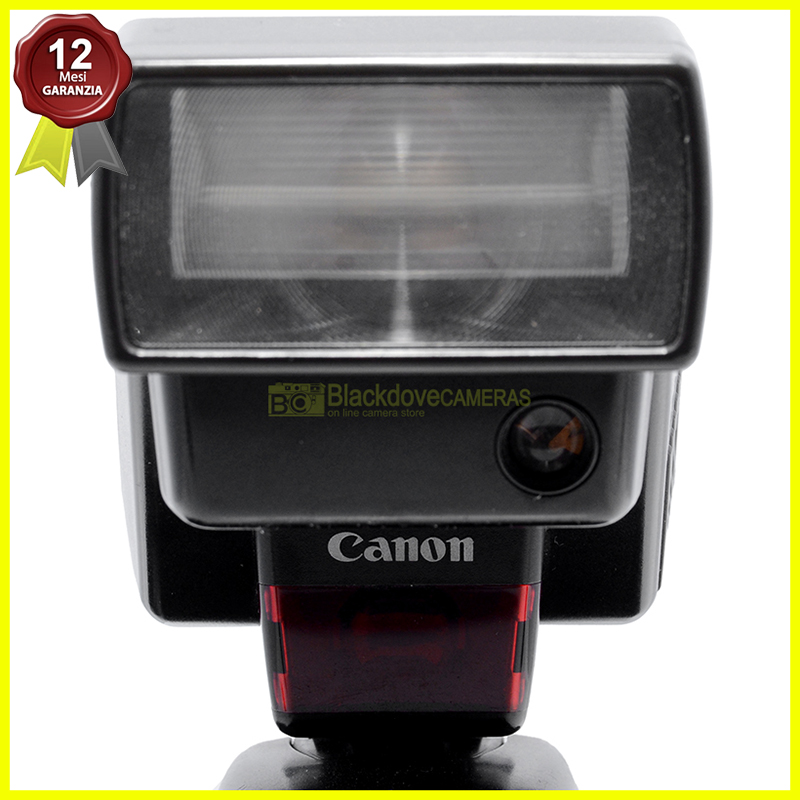 Flash Canon Speedlite 300EZ TTL per fotocamere a pellicola. Manuale su digitali
